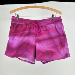 The North Face Women's‎ Medium Pink Swirl Athletic Shorts